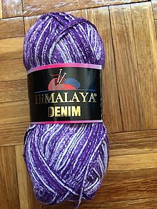 Galantéria - Himalaya Denim fialová - 15605285_