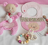 Hračky - Ružový medvedík mojkáčik - 15604508_