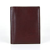 Peňaženky - Púzdro na karty a doklady v hnedej farbe - 15604501_