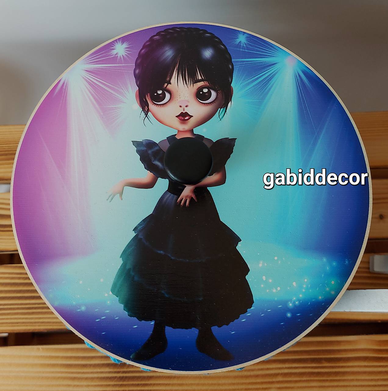 Handmade háčkovaný košík z kvalitných šnúr s vrchnáčikom (Variant 3 (košík tyrkys, vrchnák čierna+magenta+tyrkys, úchytka čierna))