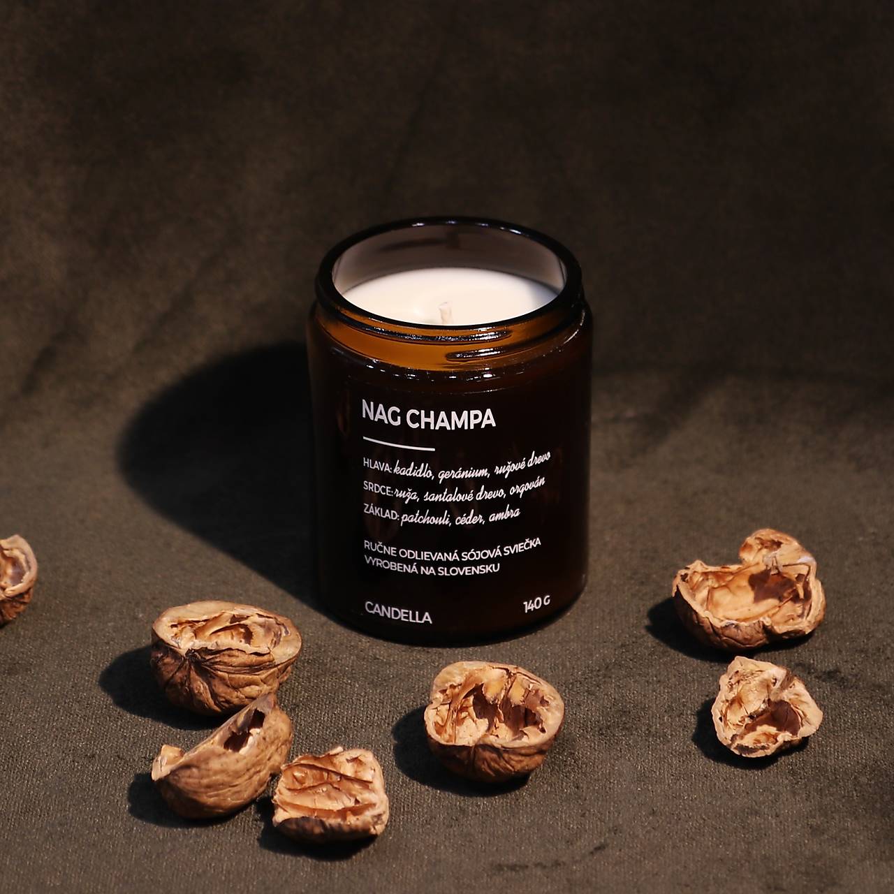 NAG CHAMPA sójová sviečka