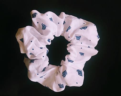 Ozdoby do vlasov - Ozdoba do vlasov (scrunchie) - 15609629_