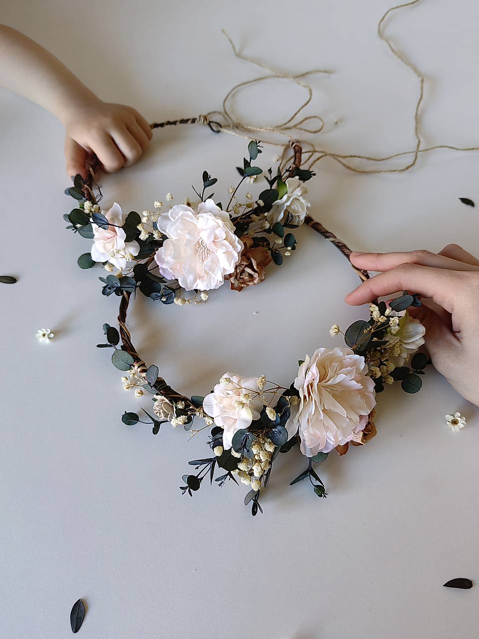 Set venčekov mama/dcéra "hrejivé objatie"