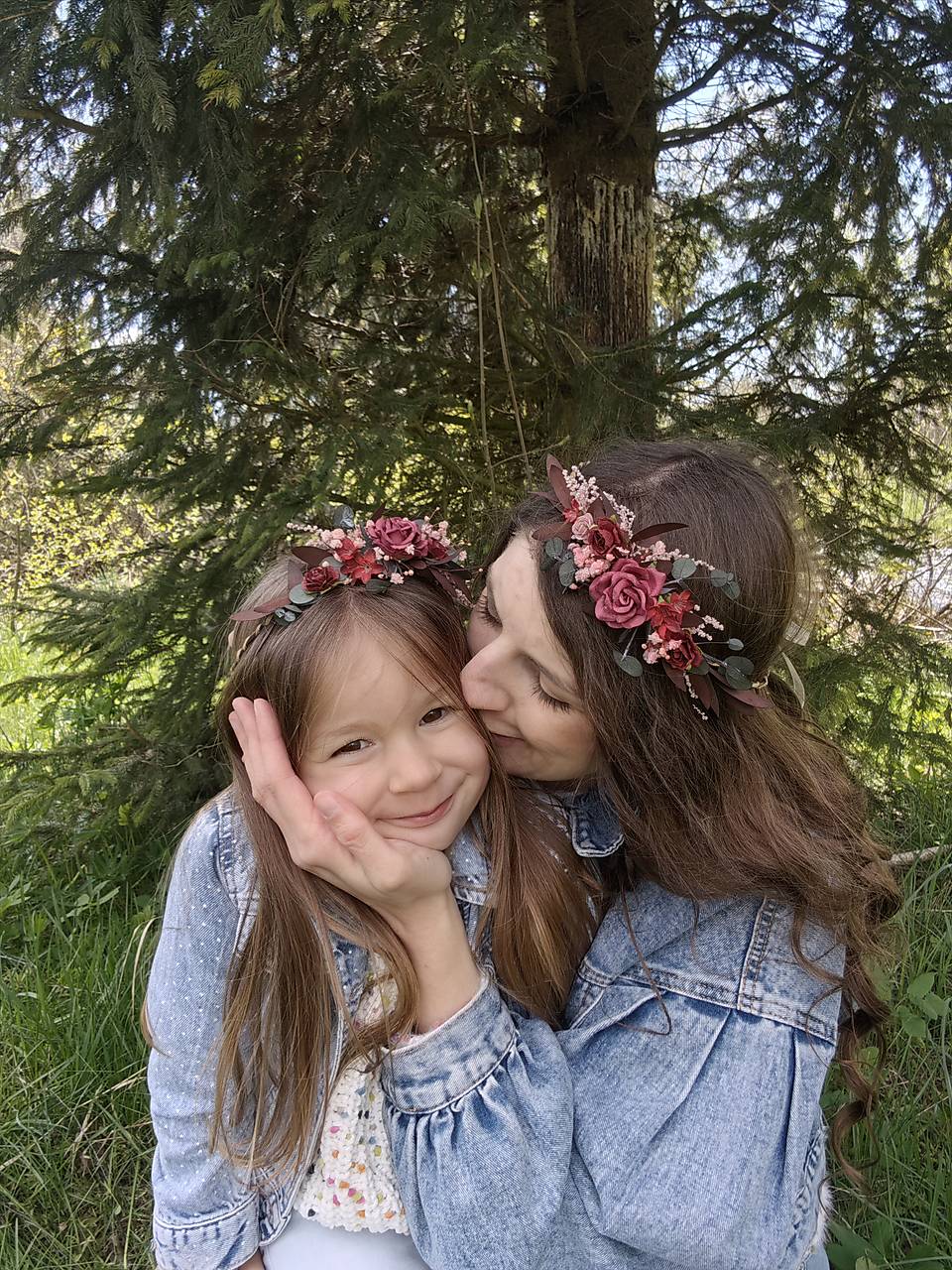 Set venčekov mama/dcéra "prísľuby zajtrajška"