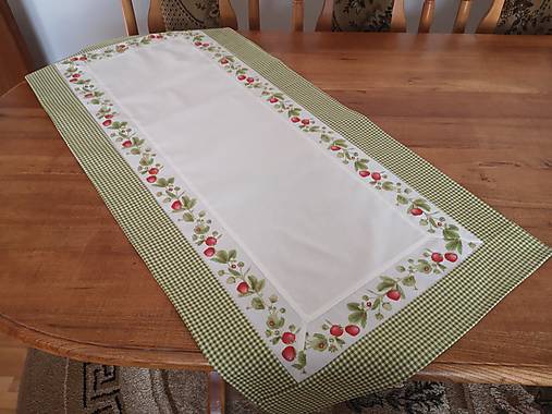 Úžitkový textil - Jahodová štóla - 15614794_