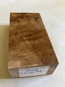 Polotovary - Stabilizované drevo JAVOR - 15615746_