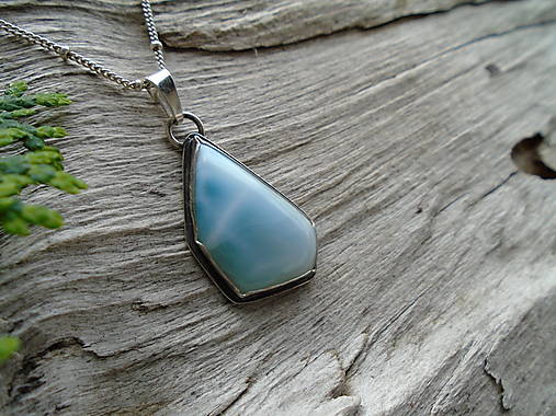 Strieborný Prívesok Ag925 Larimar