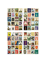 Papier - Samolepky Paríž - poštové známky - 15617189_
