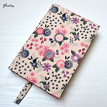 Papiernictvo - Univerzální obal na knihu - Flores - 15620039_