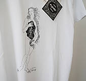 Topy, tričká, tielka - Dámske tričko Anatomická Venuša - 15623277_