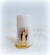 Sviečky - Panna Mária s malým Ježiškom - 15623506_