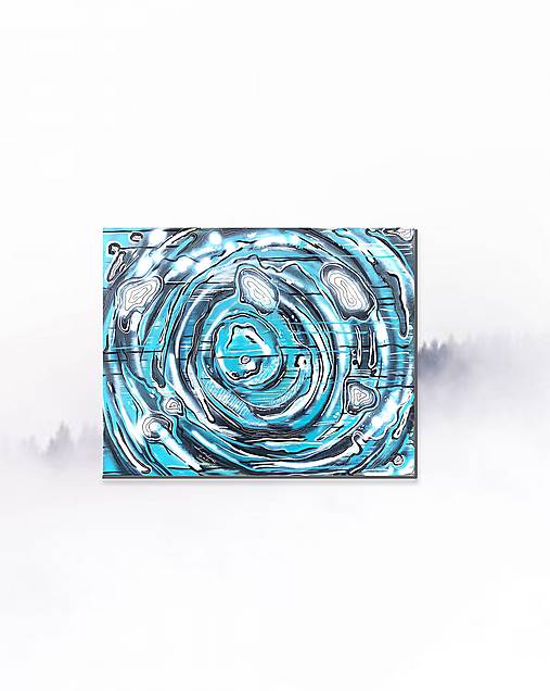 Obrazy - Originálna veľká abstraktná maľba podpísaná umelcom - Umelecké akrylové dielo na plátne od - Nikol Labe Art Studio - SPA - 15623636_