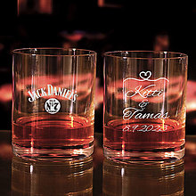 Nádoby - Svadobné poháre na whisky - 15623859_