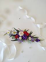 Opasky - Kvetinový opasok "tanec na lúke" - 15624669_