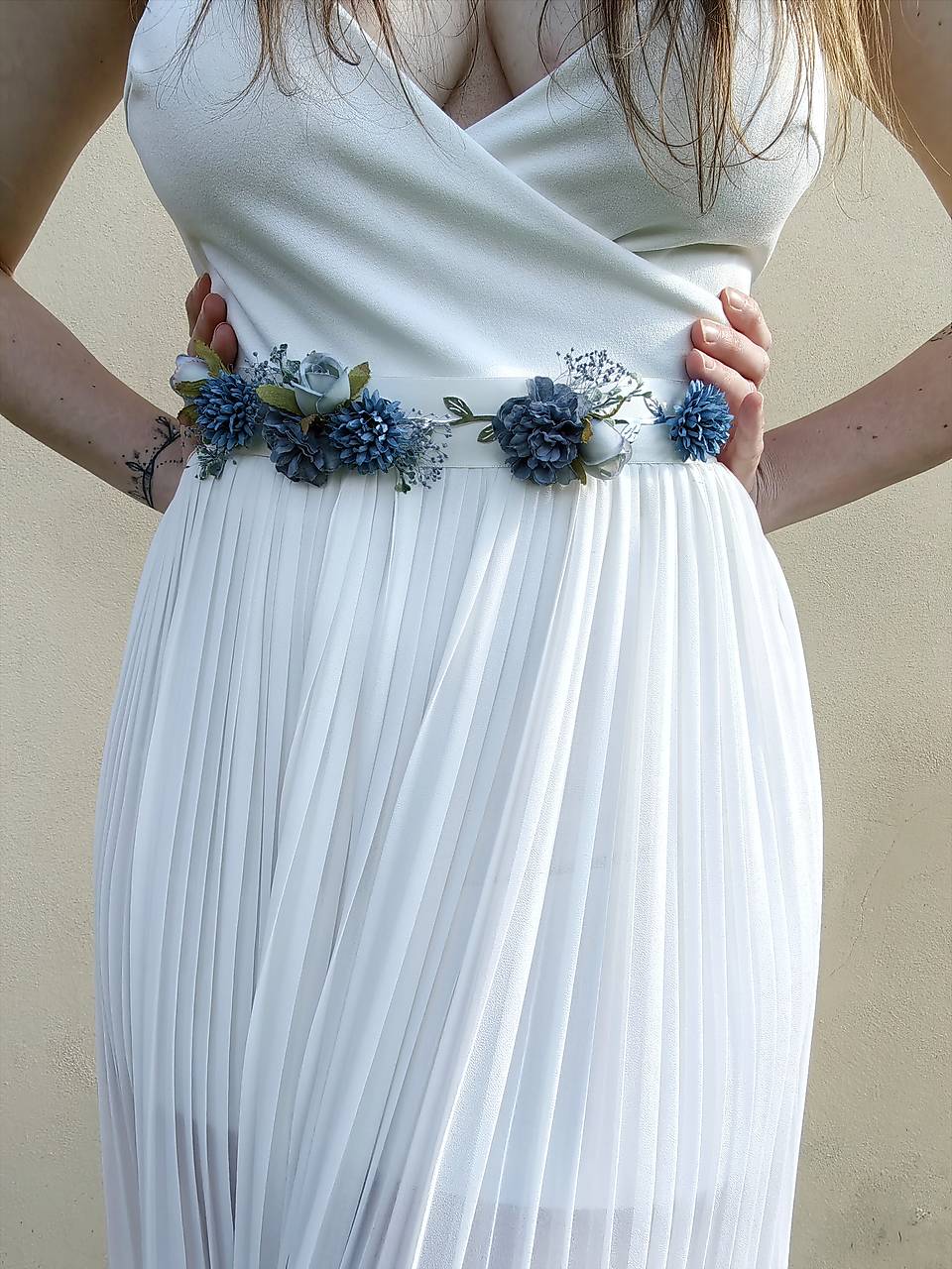 Kvetinový opasok "ticho pred búrkou"