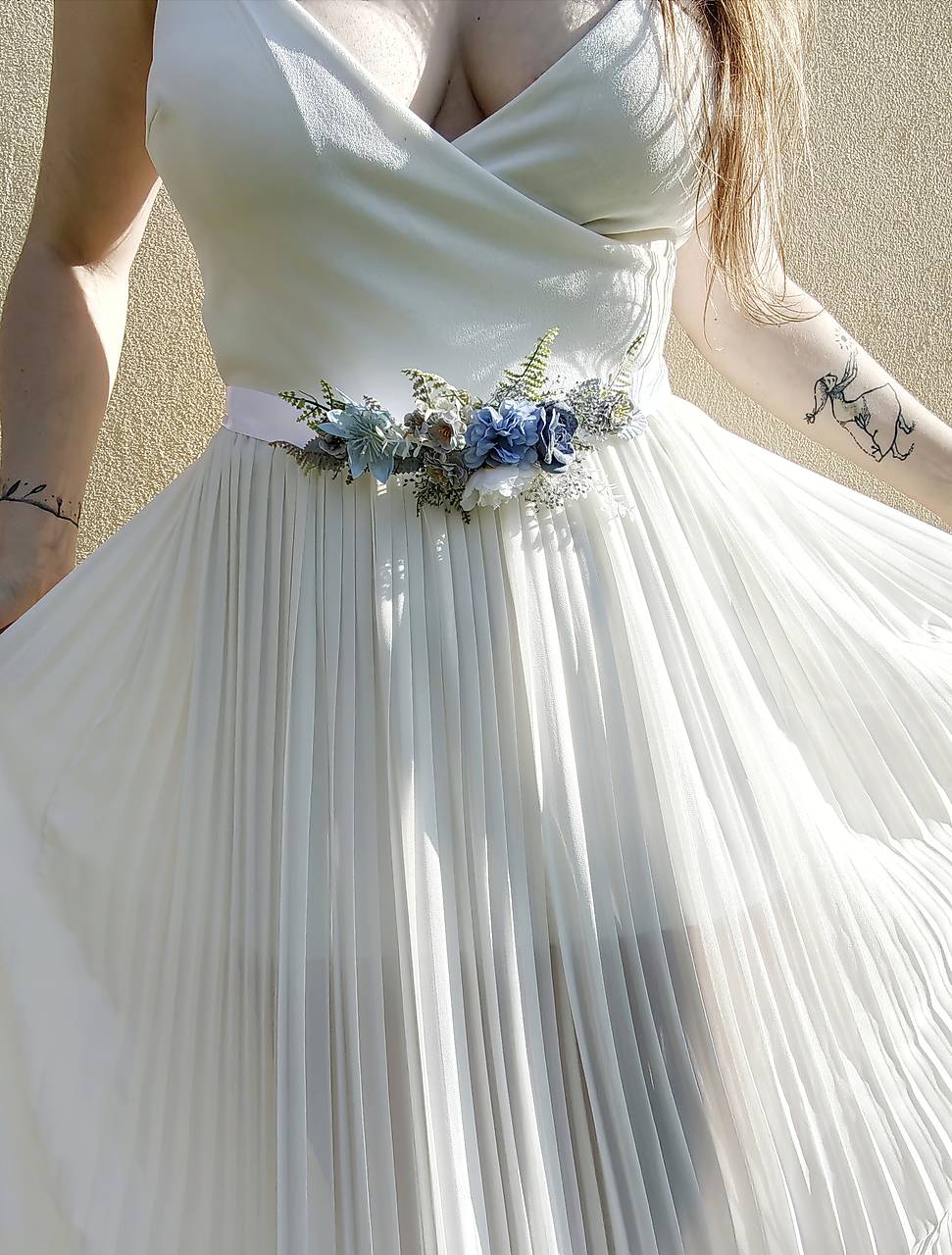 Kvetinový opasok "kým môžem snívať"