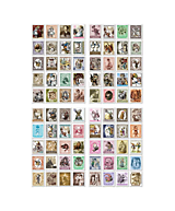 Samolepky Alica - poštové známky