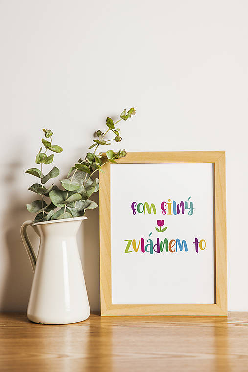 Grafika - Motivačný plagát (Zvládnem to) - 15624502_