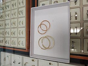 Náušnice - Zlaté Kruhy -  tzv. Kreole zo 14 karátového zlata 585/000 - 15621896_