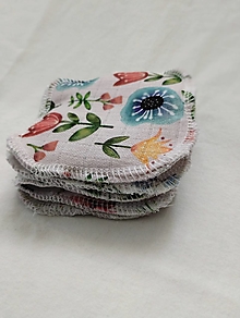 Detský textil - Náhrada za jednorazové vlhčené utierky 5 ks - 15626223_