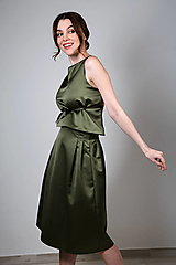 Šaty - Sukňa a top Zelená nálada - 15627965_