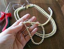 Náhrdelníky - Oprava perlového náhrdelníka po babičke-zákazka na mieru - 15633316_