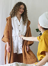 Nočná bielizeň - Ľanové pyžamo Elizabeth - 15633832_