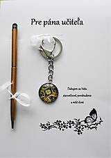 Kľúčenky - Darček pre pána učiteľa - 15636306_