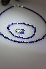 Náramky - lapisový náramok, náhrdelník - 15640134_