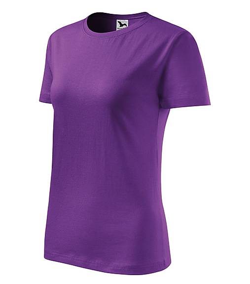 Polotovary - Dámske tričko CLASSIC NEW fialová 64 - 15638187_
