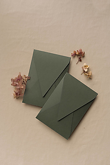 Papier - Obálka na výšku - wild green - 15637871_