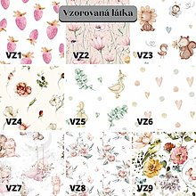 Detský textil - Vlastný návrh set do postieľky - 15643634_