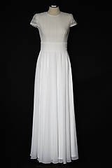 Šaty - Svadobné šaty z bavlnenej krajky v BOHO štýle - 15645143_