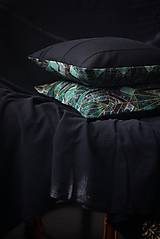 Úžitkový textil - Dekoračné obliečky - Abstraktný smaragd - 15644080_