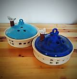 Nádoby - Keramický domček na špirálu proti hmyzu - 15646118_