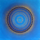 Obrazy - Mandala  NEKONEČNÁ LÁSKA A ŠTASTIE ❤️ (blue) 80 x 80 - 15649093_