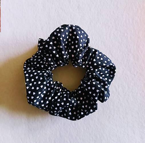 Ozdoby do vlasov - Scrunchie, gumička do vlasov - 15648002_