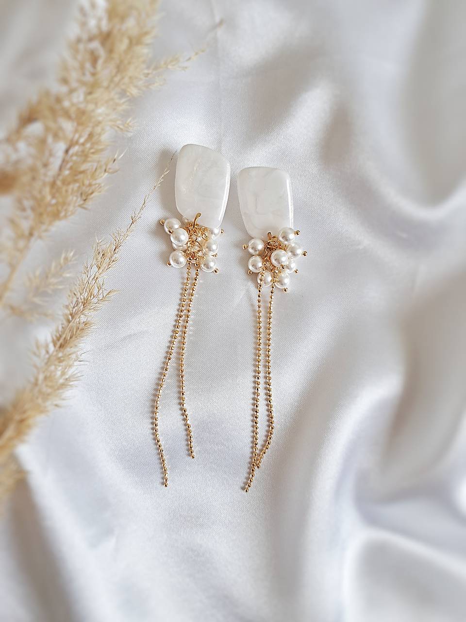 Svadobné náušnice LORETTA