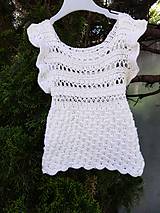 Detské oblečenie - Biele šaty - 15650581_
