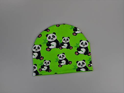 Pandy úpletová čiapka, nákrčník alebo set