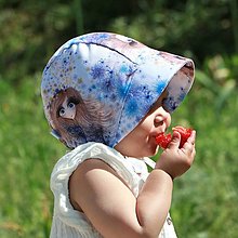 Detské čiapky - Letný detský čepiec „ Luci “ prémiová bavlna - 15651011_