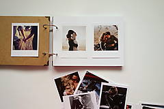 Papiernictvo - Fotoalbum svadobný * svadobný album * kniha hostí A5 - 15650494_