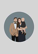 Grafika - Rodinka - personalizovaná grafika (PDF) - 15651012_