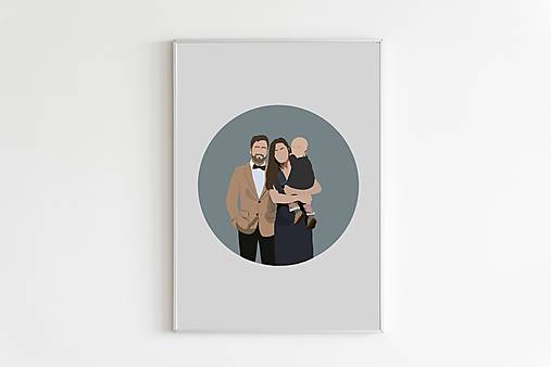 Grafika - Rodinka - personalizovaná grafika (PDF) - 15651013_