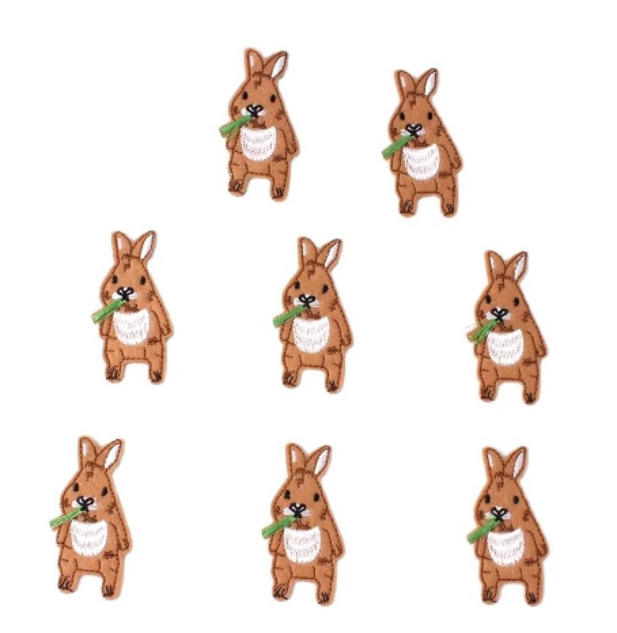 NZ104 Textilná nažehľovačka zajačik 