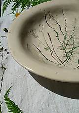 Nádoby - Hlboký tanier Papraď - 15652464_