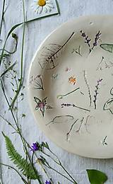 Nádoby - Hlboký tanier Kvety & Listy - 15652518_