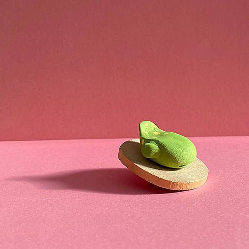 Brošne - Whale Brooch (Green) - 15653026_