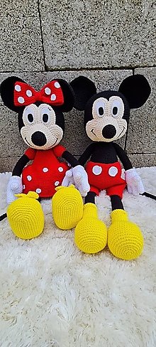 Hračky - Mickey and Minnie Mouse - 15652469_