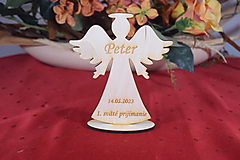 Dekorácie - Anjelik na prvé sväté prijímanie 6 - 15654082_